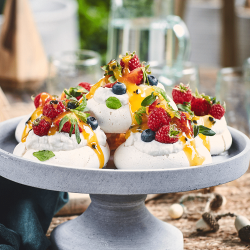 Magic mini vegan pavlovas - Nadia Lim