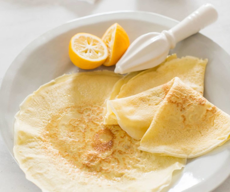 Basic crepe batter Nadia Lim