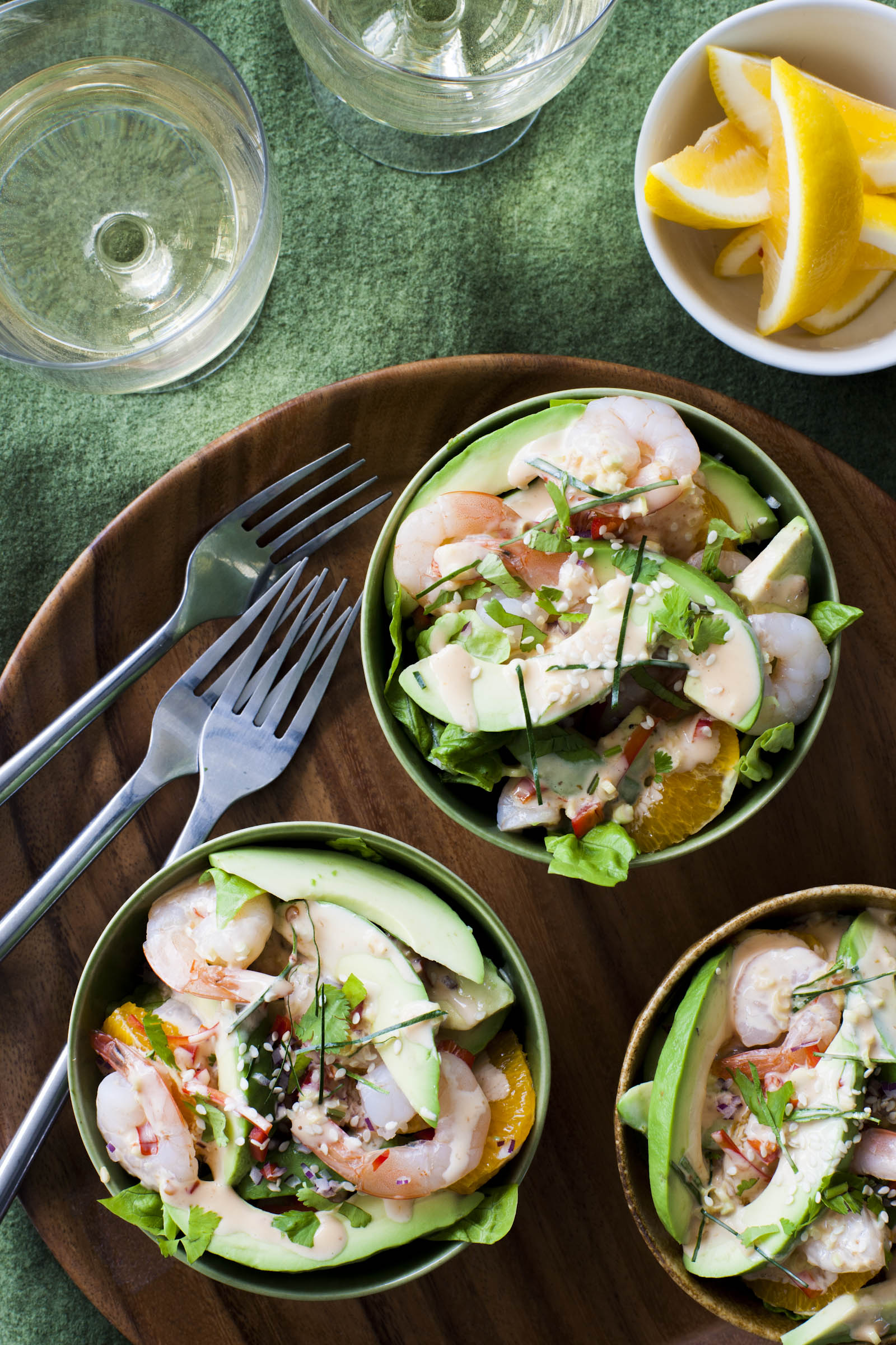 Asian Avocado, Prawn and Orange Salad - Nadia Lim