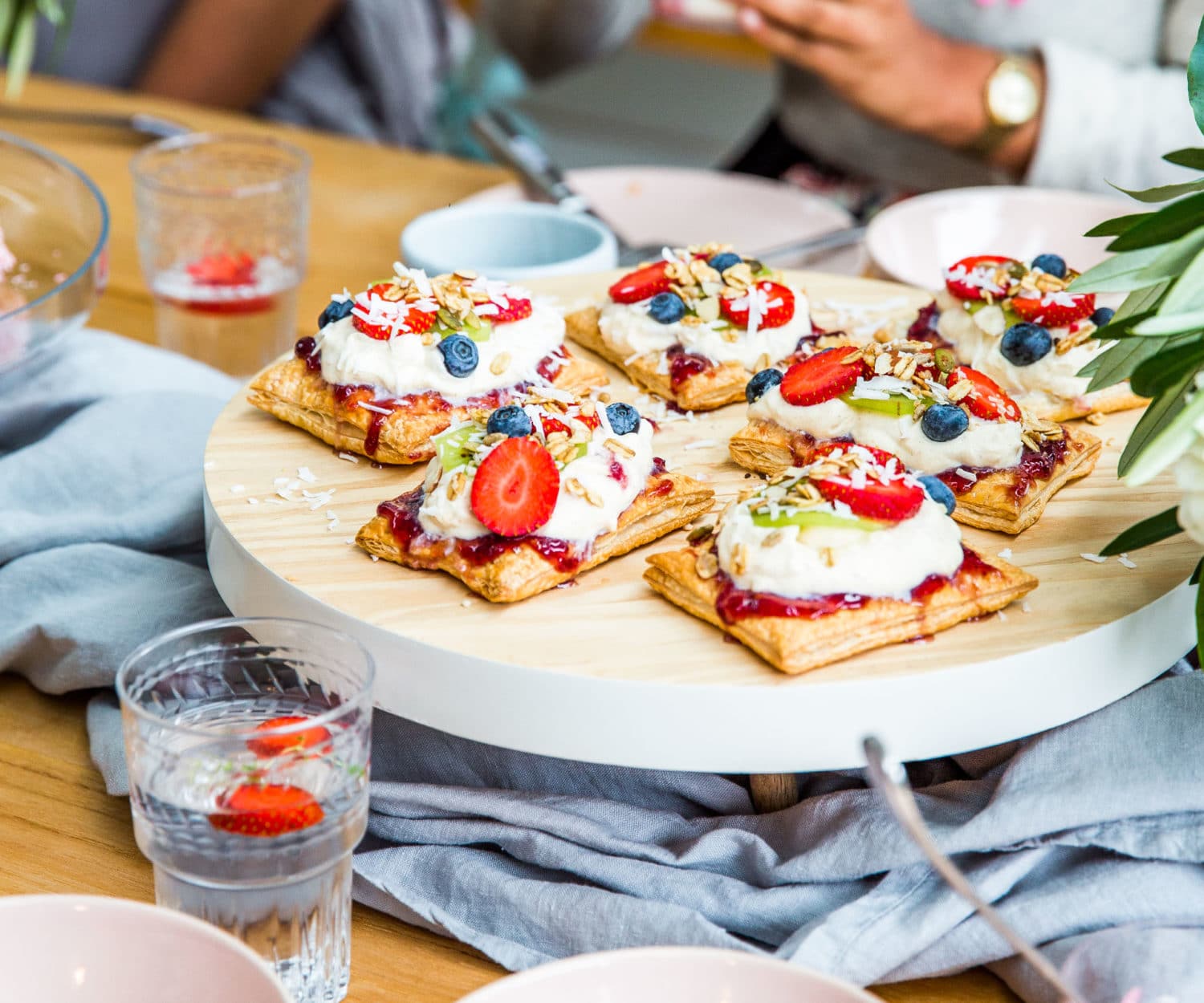 Breakfast treat tarts Nadia Lim