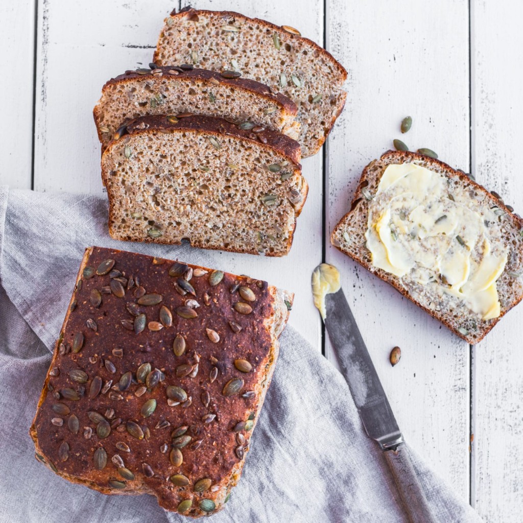 No Knead Seed Bread - Nadia Lim