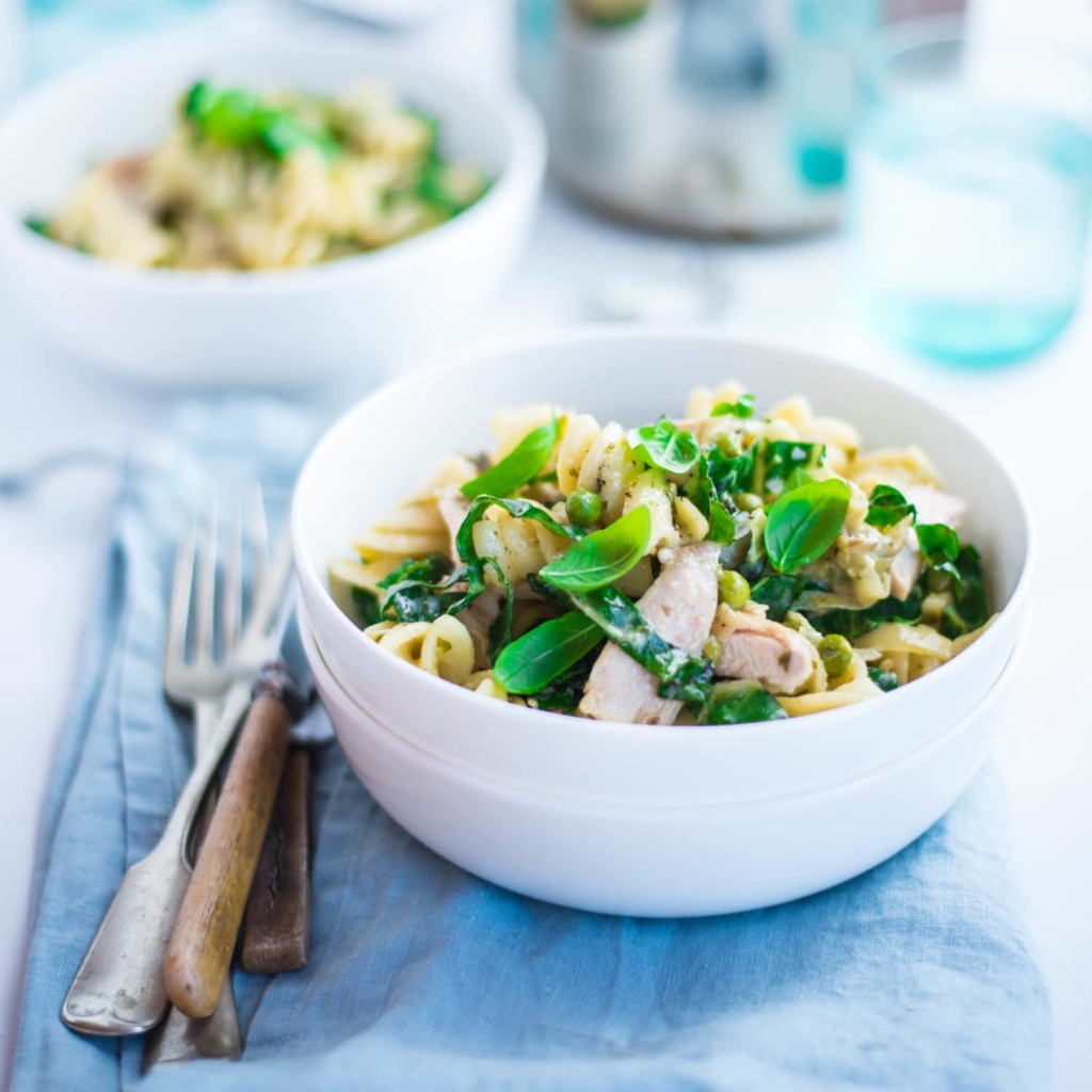Pesto chicken pasta Nadia Lim