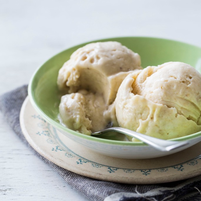 Banana Honey Ice Cream - Lovely Food Blog