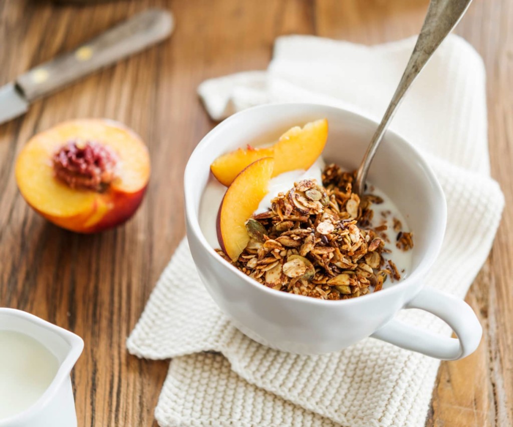 Peanut butter granola Nadia Lim